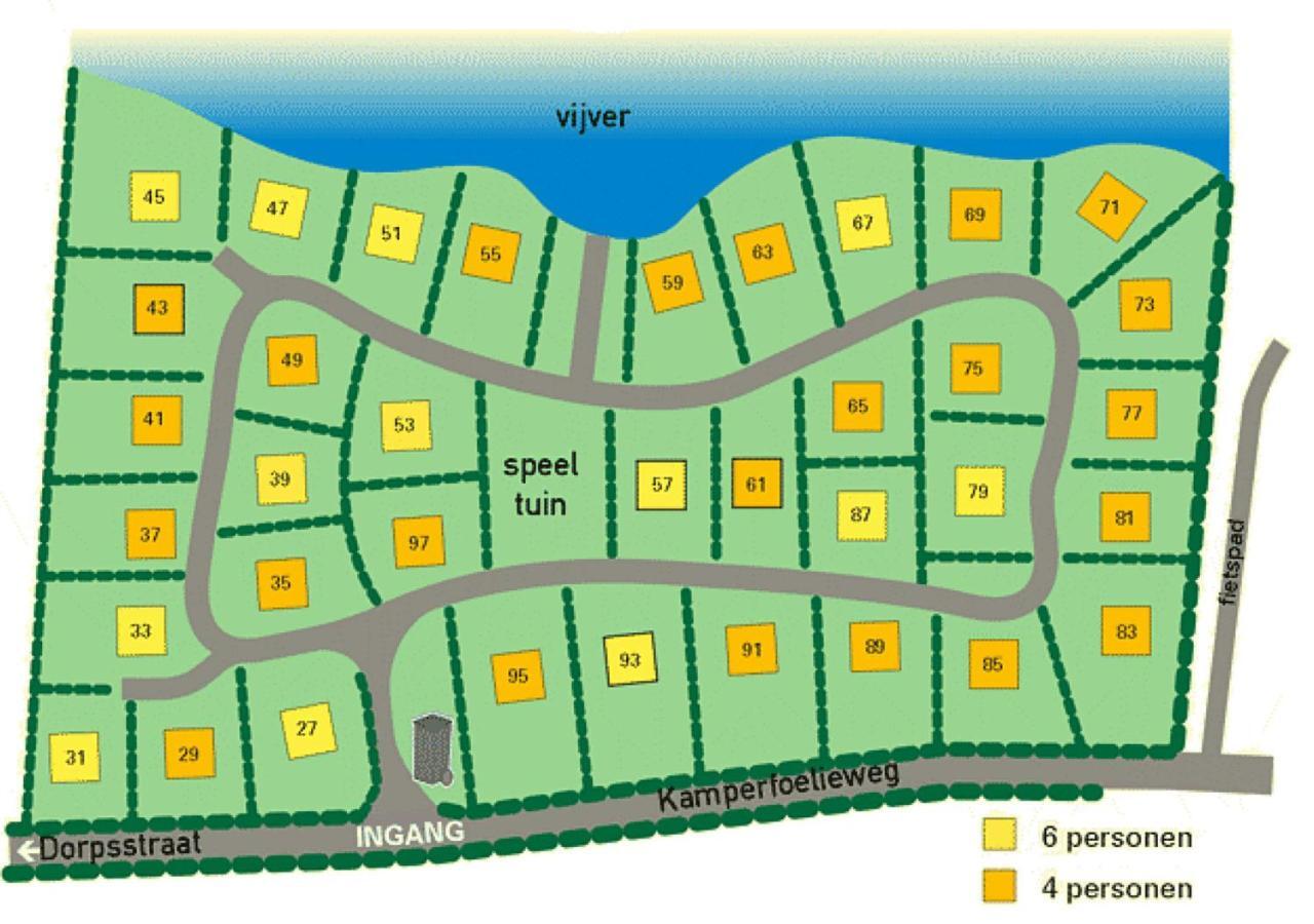 Villapark Kamperfoelie 73 德科赫 外观 照片